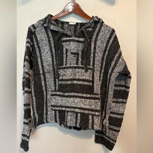 Cozy Black and Gray Kids Jacket